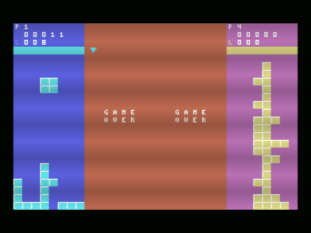 MSXdev25 #44 Tiny Tetris VS – MSXdev Contest
